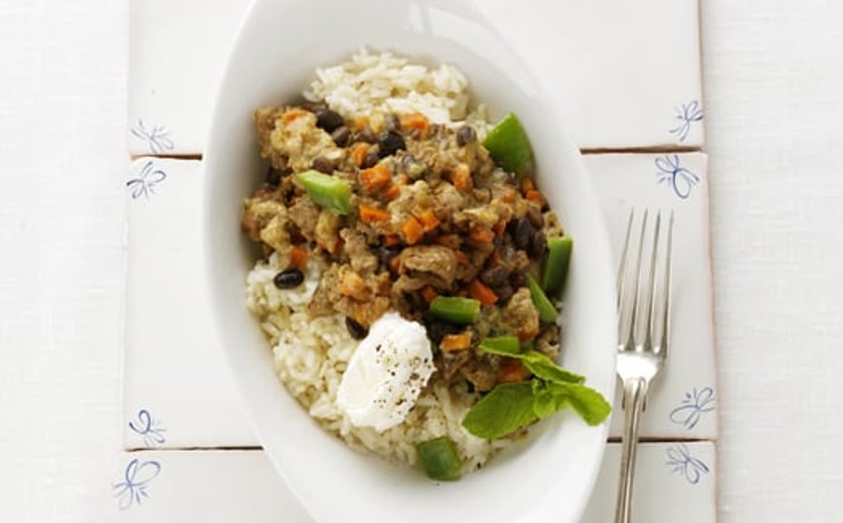 1928 - Indisk lammfärsgryta