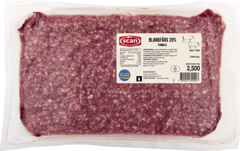 426091 Blandfärs 20% 60-40 ovan