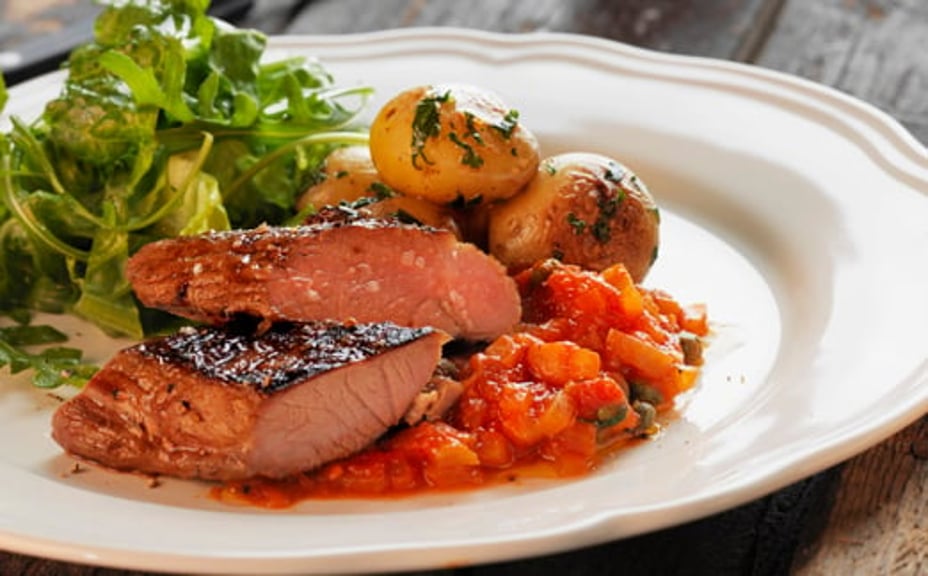 1995 - Grillkarre med tomatiserad sardell och kaprissås