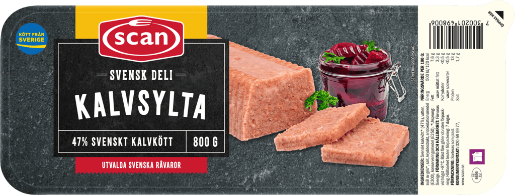 641499 Deli Kalvsylta 800g ovan