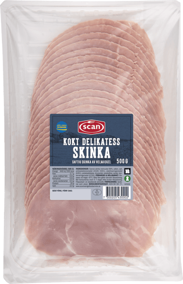 685430_Kokt Delikatesskinka skivad 500g ovan