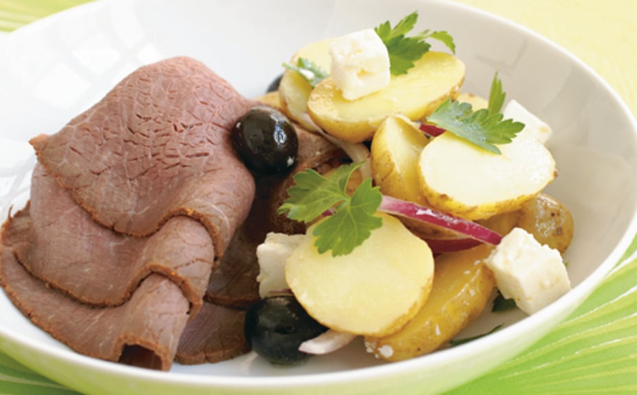 1302 - Rostbiff med ljummen potatissallad