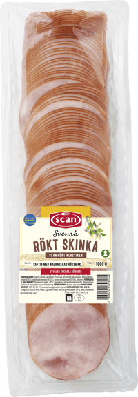 671898 Rökt skinka 1000g
