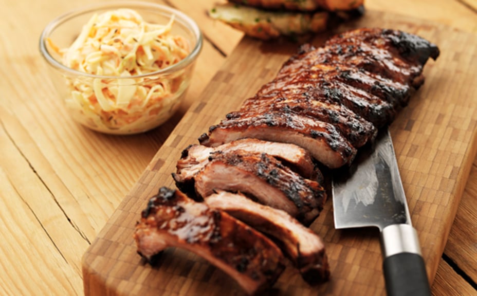 2093 - Grillade kamben med coleslaw