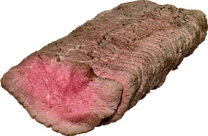Rostbiff sous vide skivad