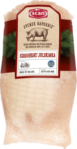 Kokt Julskinka u nät