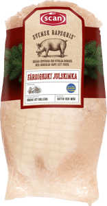 Kokt Julskinka u nät