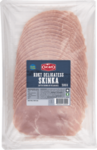 Kokt delikatesskinka 500g helmuskel