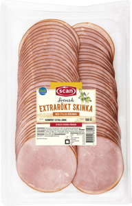 Skinka helmuskel Skivad extrarök 500g