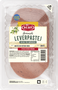 Leverpastej skivad 200g
