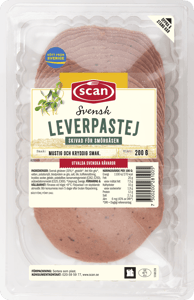 Leverpastej skivad 200g