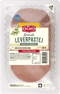 Leverpastej skivad 200g