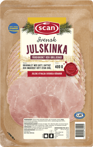 Julskinka griljerad skivad 400g