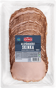 Alspånsrökt skinka 500g helmuskel