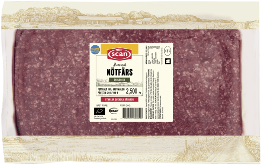425399 Nötfärs 10% KRAV ovan