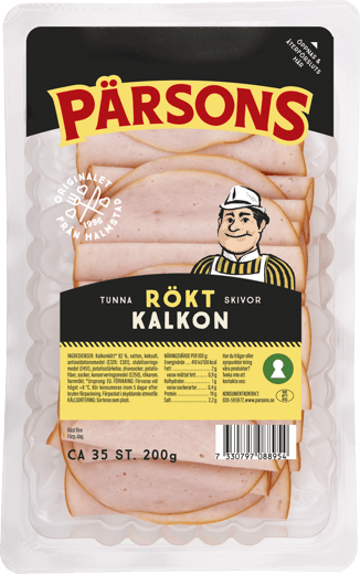 8895 RÖKT KALKON OVAN