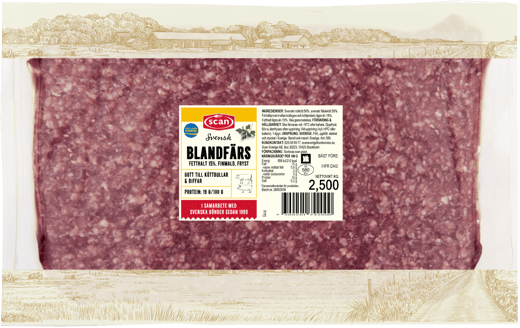 526093 Blandfärs 15% fryst ovan
