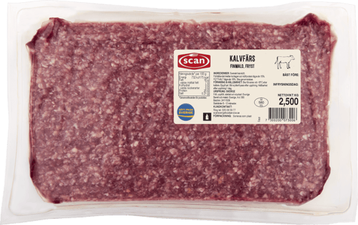 556699 Kalvfärs finmald fryst
