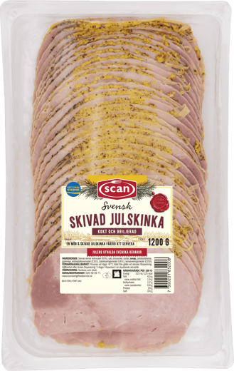 681831 Griljerad julskinka skivad 1200g