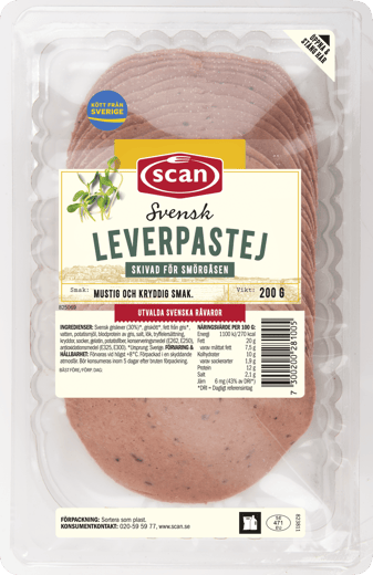 644198 Leverpastej 200g