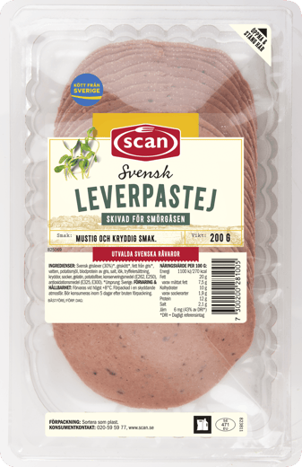644198 Leverpastej 200g