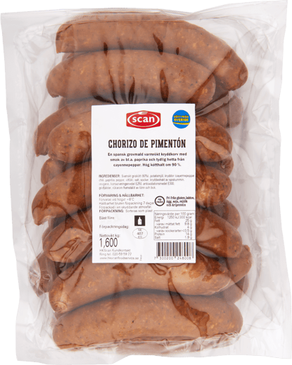 600248 Choritzo de pimentón ovan