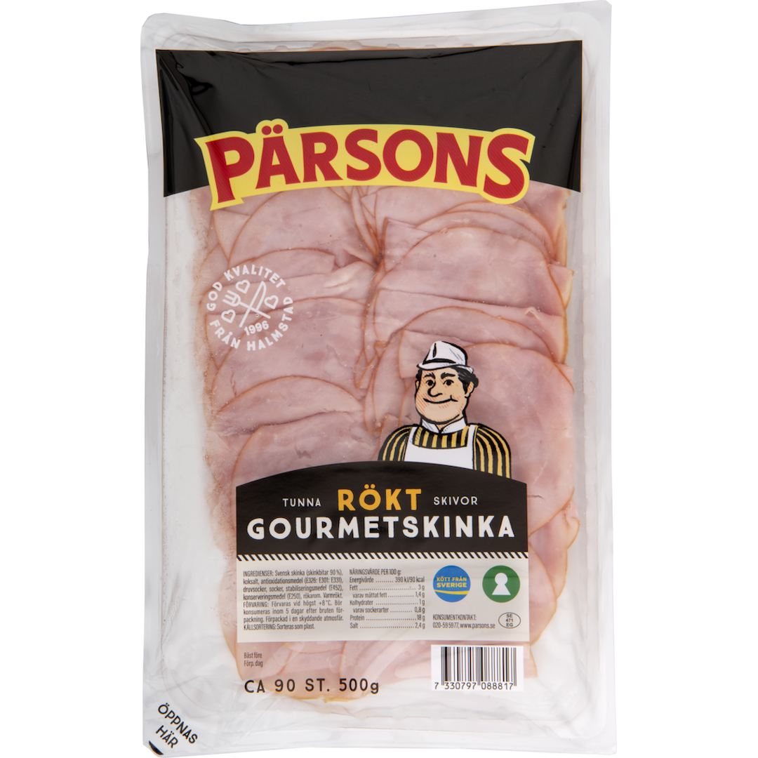 Rökt Gourmetskinka 500g