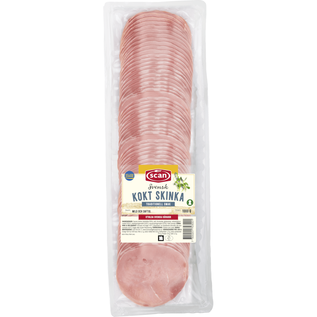 Kokt Skinka nyckelhål 1000g