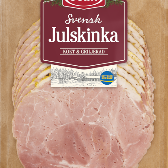 Julskinka griljerad skivad 400g