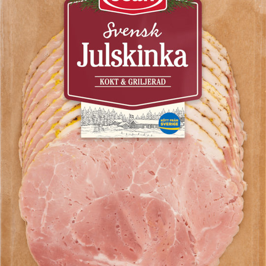 Julskinka griljerad skivad 400g