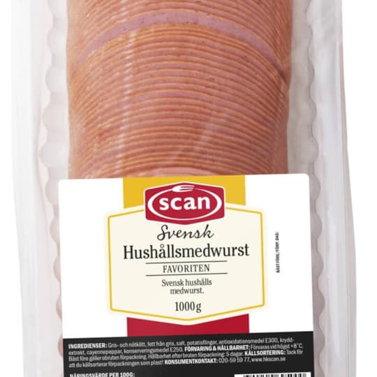 Hushållsmedwurst