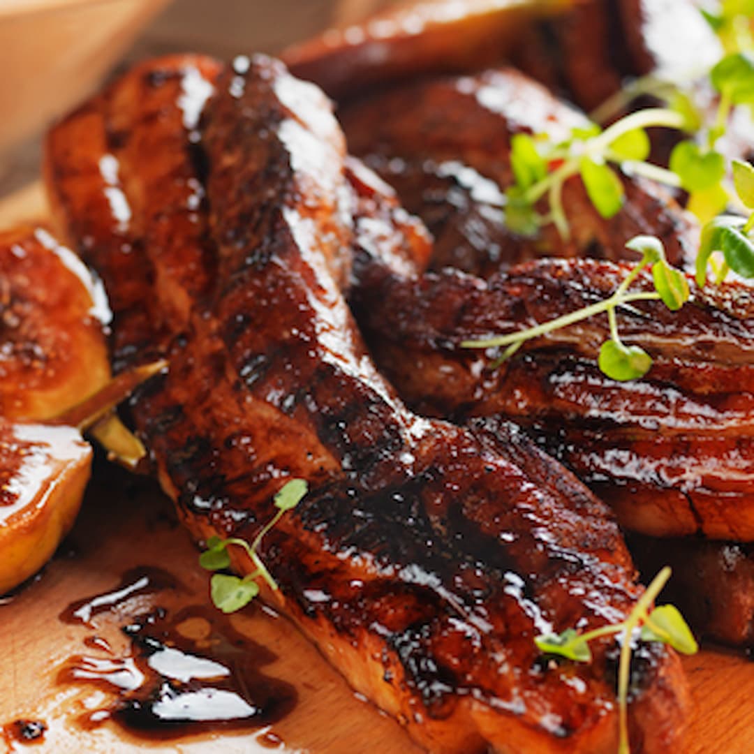 Balsamicogrillad Sida med fikon