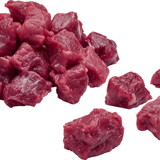 Nötbog tärnad 2x2cm