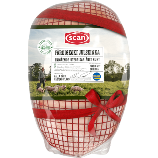 JULSKINKA HÅLLBARHETSGRIS CA 2,4 KG