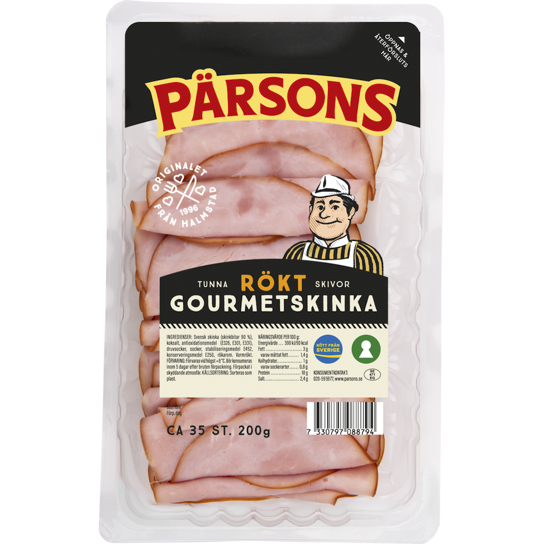 Rökt Gourmetskinka 200g