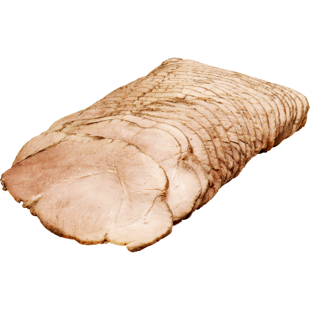 Skinkstek sous vide skivad
