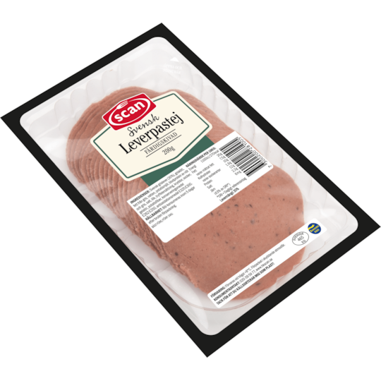 Leverpastej skivad 200g