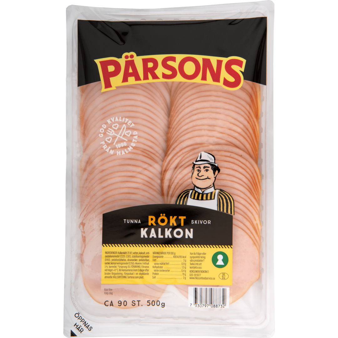 Rökt kalkon 500g