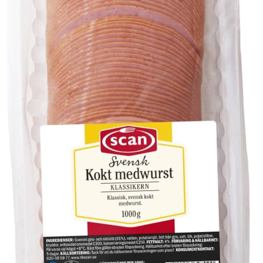 Medwurst kokt