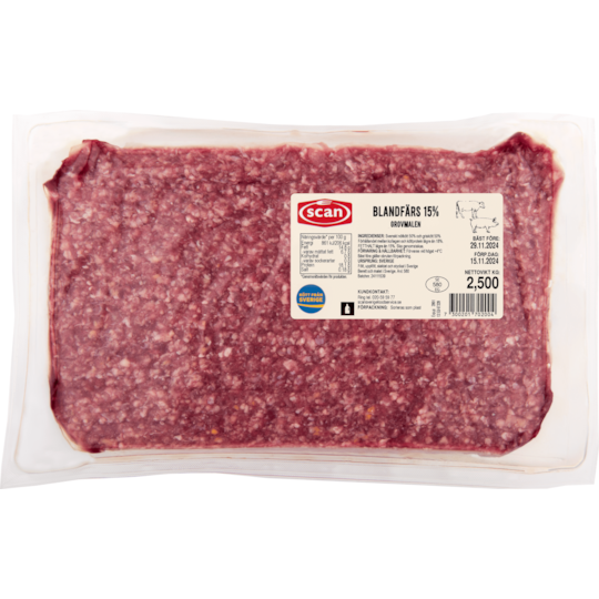 Blandfärs 50/50