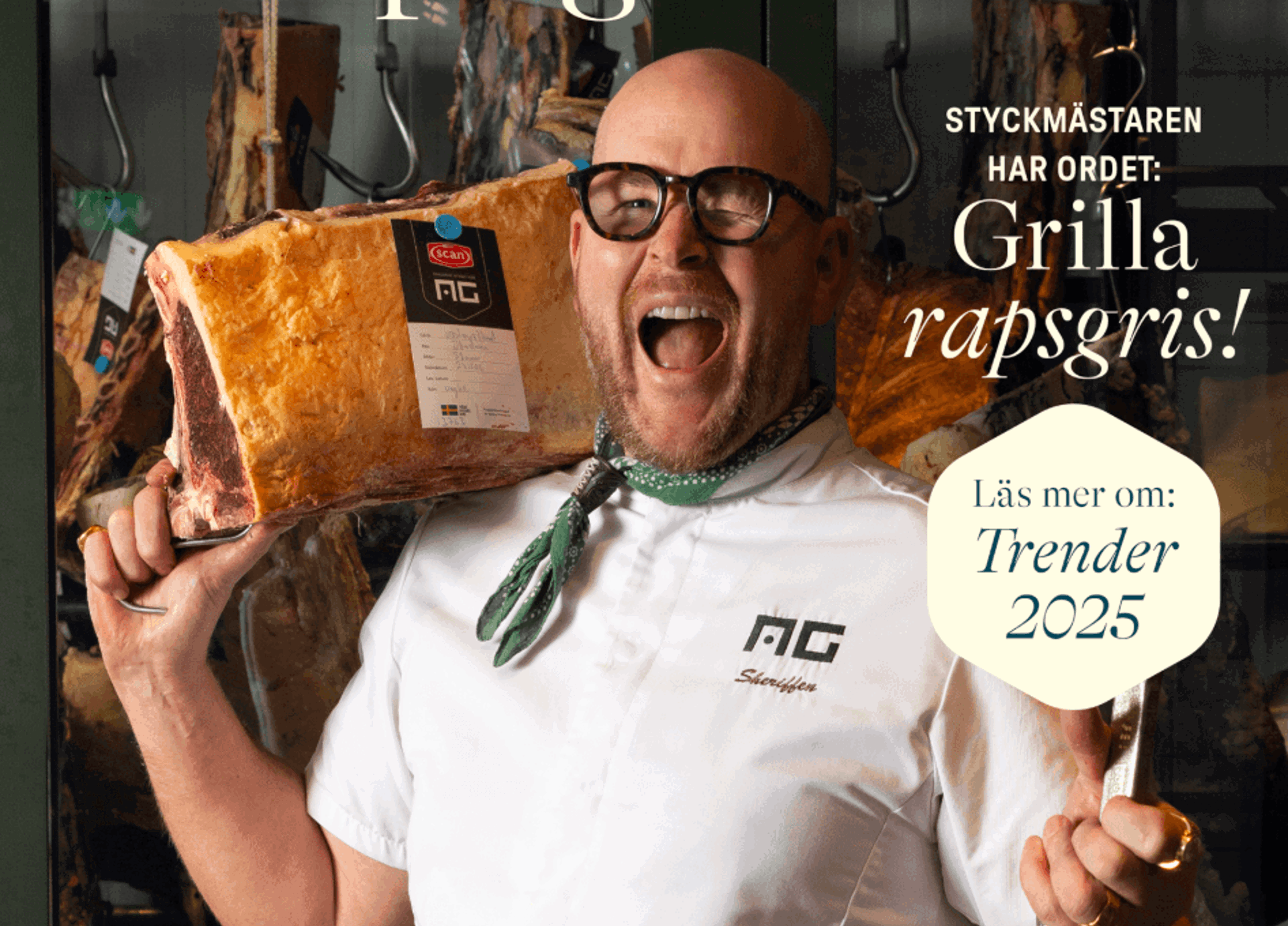 Det här lägger vi på grillen!